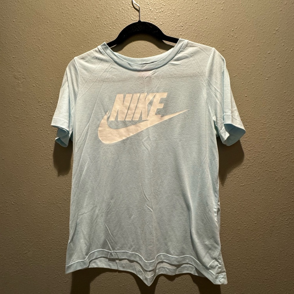 Sky blue nike t-shirt